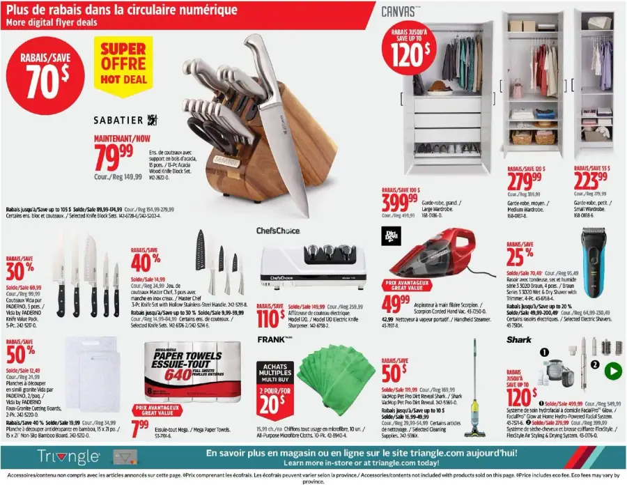 Page 11 du circulaire Canadian Tire.