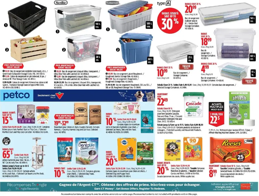 Page 12 du circulaire Canadian Tire.