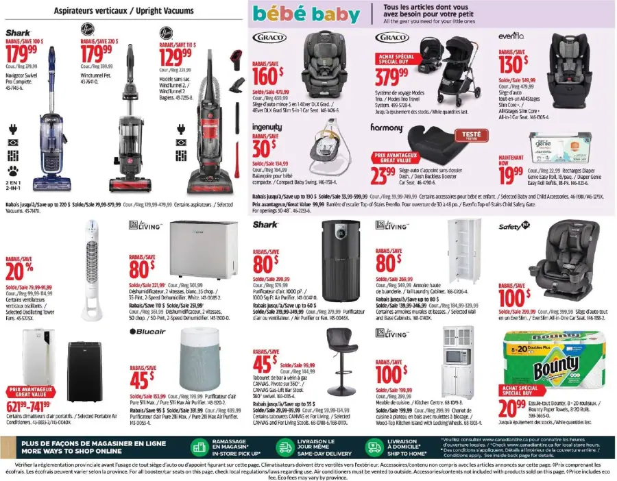 Page 14 du circulaire Canadian Tire.