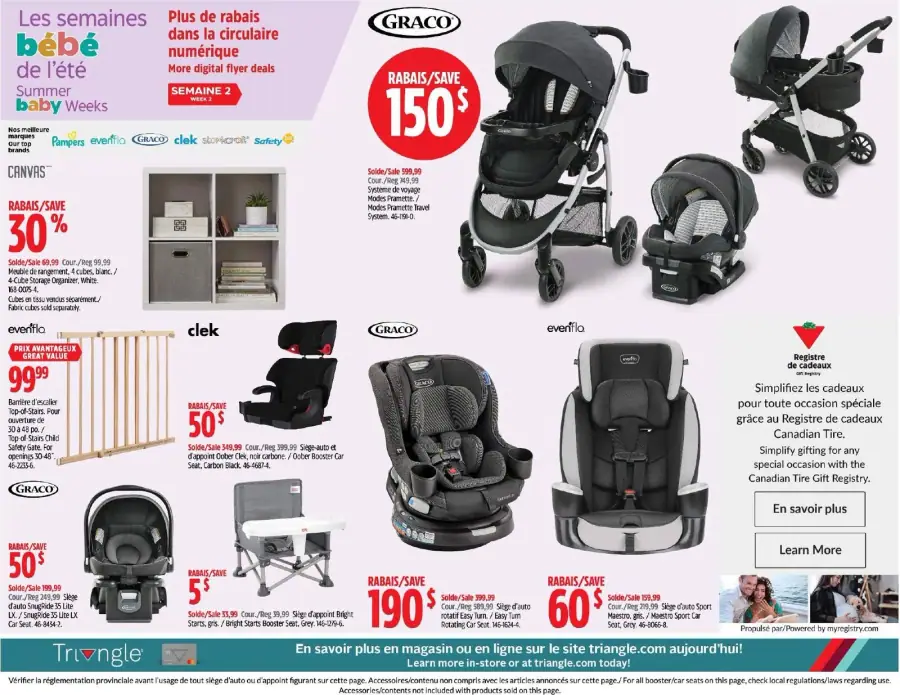 Page 15 du circulaire Canadian Tire.