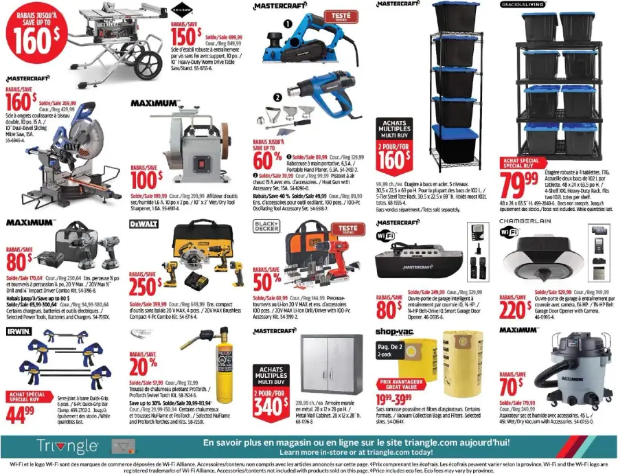 Page 21 du circulaire Canadian Tire.