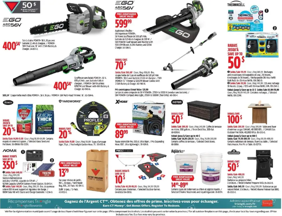Page 23 du circulaire Canadian Tire.