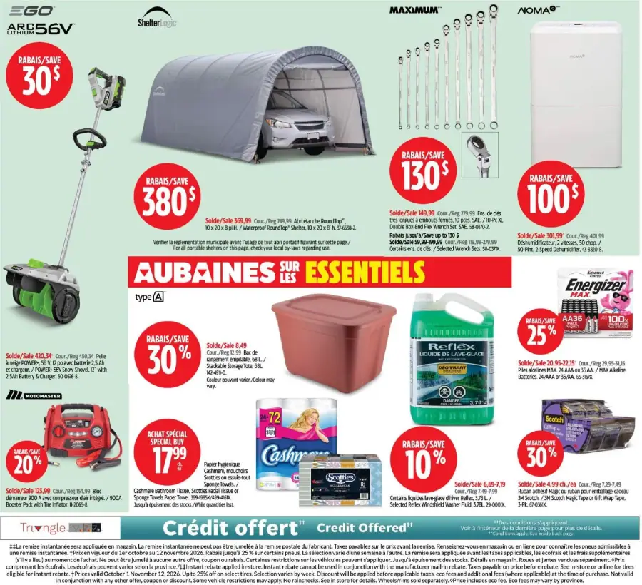 Page 2 du circulaire Canadian Tire.