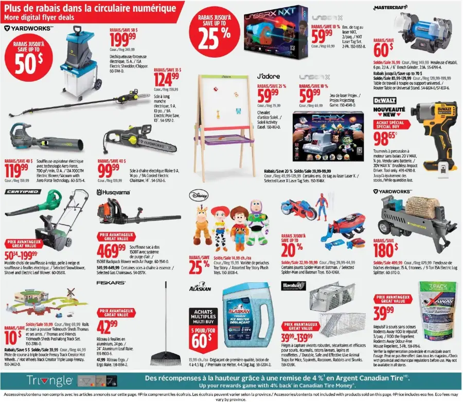 Page 7 du circulaire Canadian Tire.