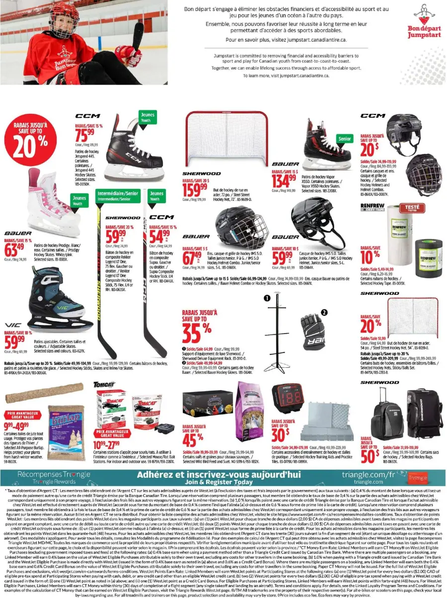 Page 9 du circulaire Canadian Tire.
