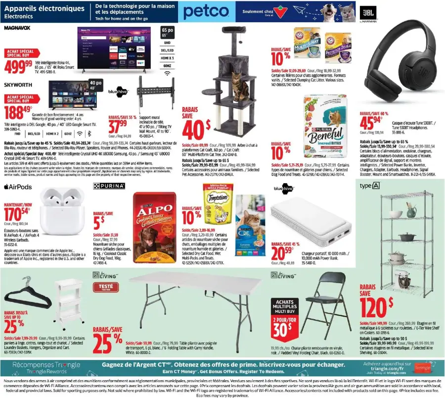 Page 12 du circulaire Canadian Tire.
