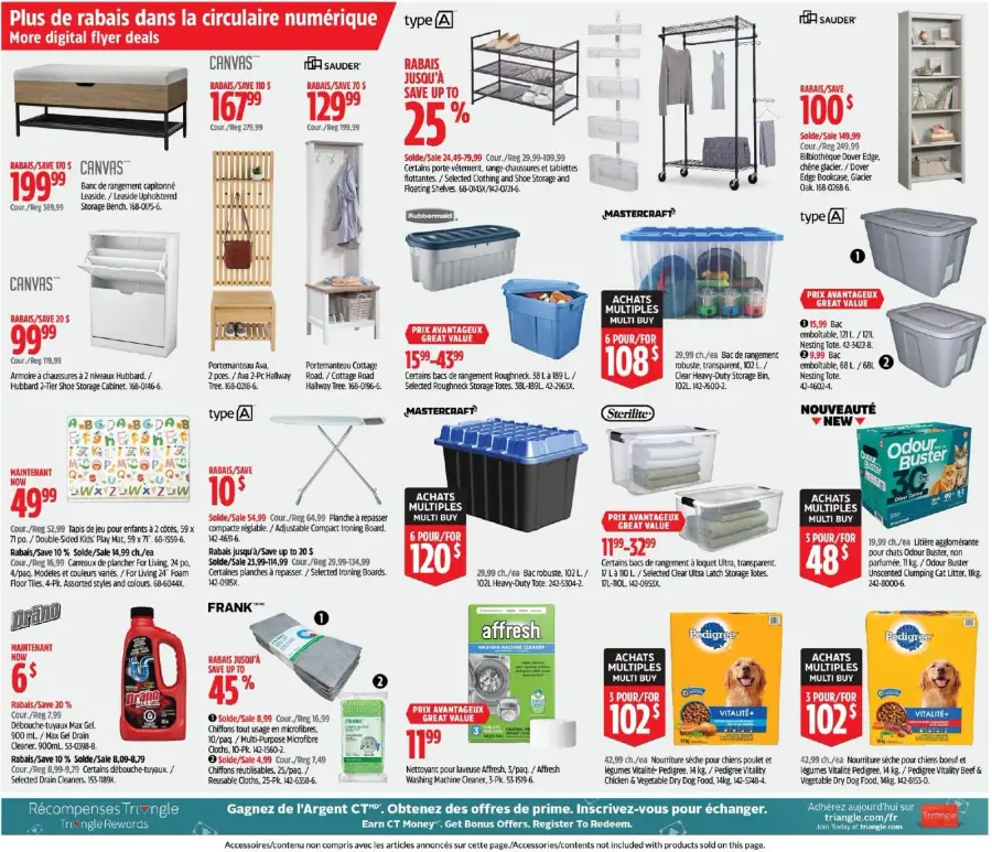Page 13 du circulaire Canadian Tire.