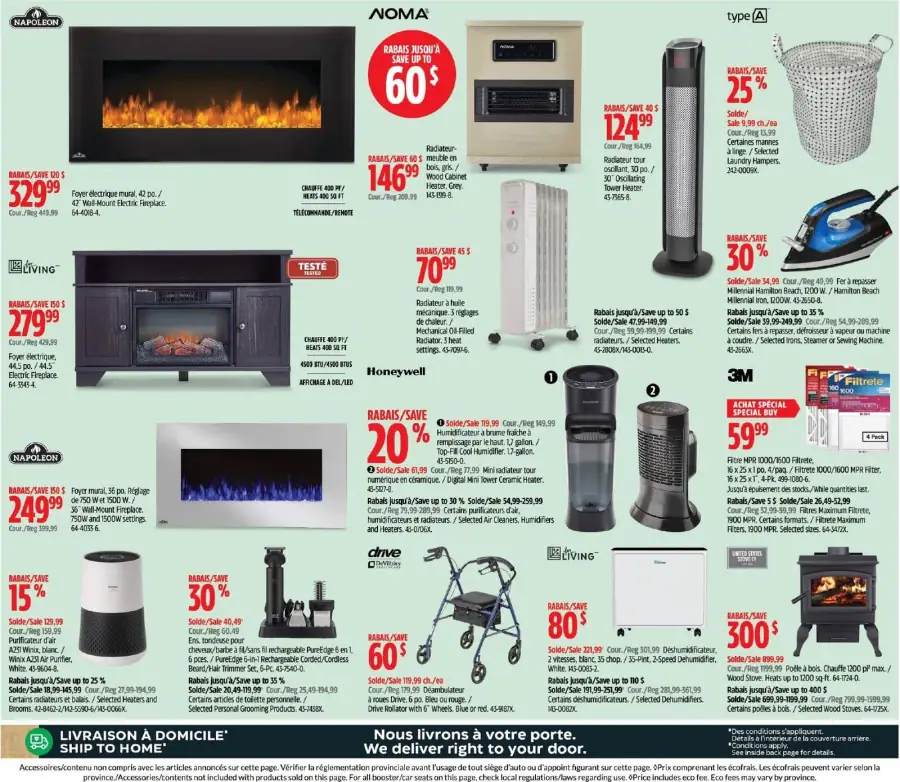 Page 15 du circulaire Canadian Tire.