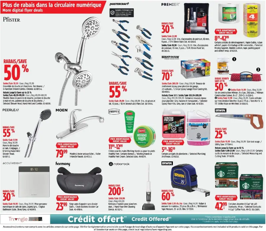 Page 23 du circulaire Canadian Tire.