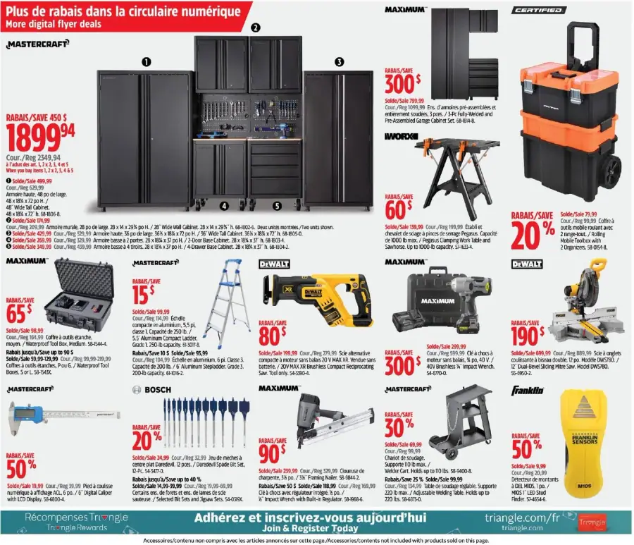 Page 28 du circulaire Canadian Tire.