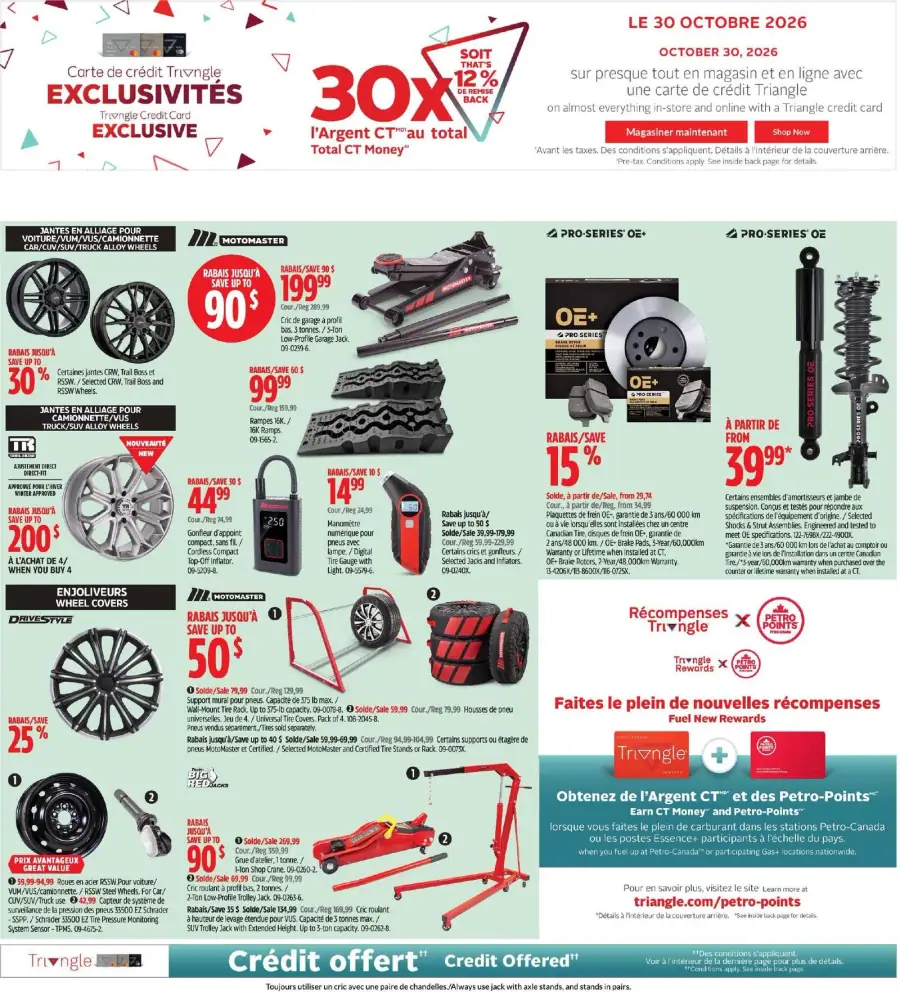 Page 37 du circulaire Canadian Tire.