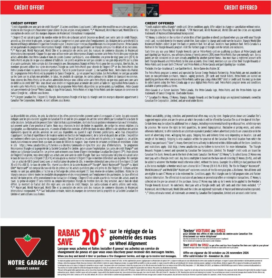 Page 38 du circulaire Canadian Tire.