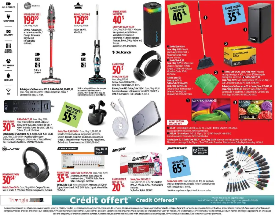 Page 5 du circulaire Canadian Tire.