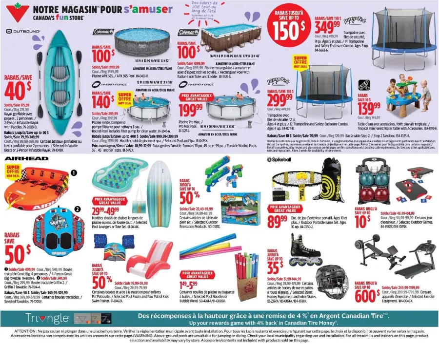 Page 6 du circulaire Canadian Tire.