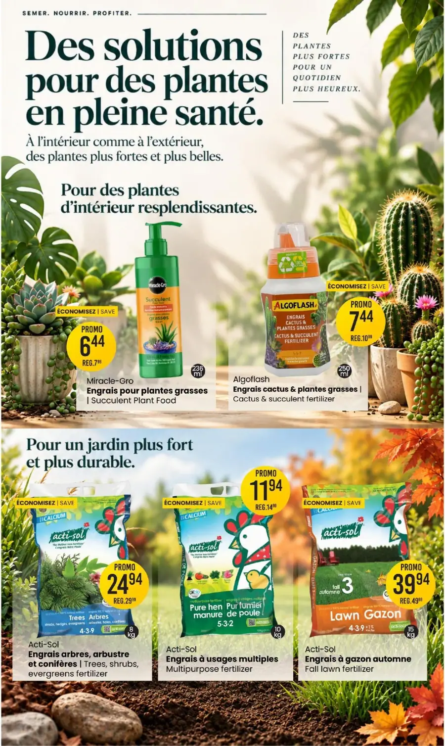 Page 6 du circulaire Centre de Jardin Brossard.