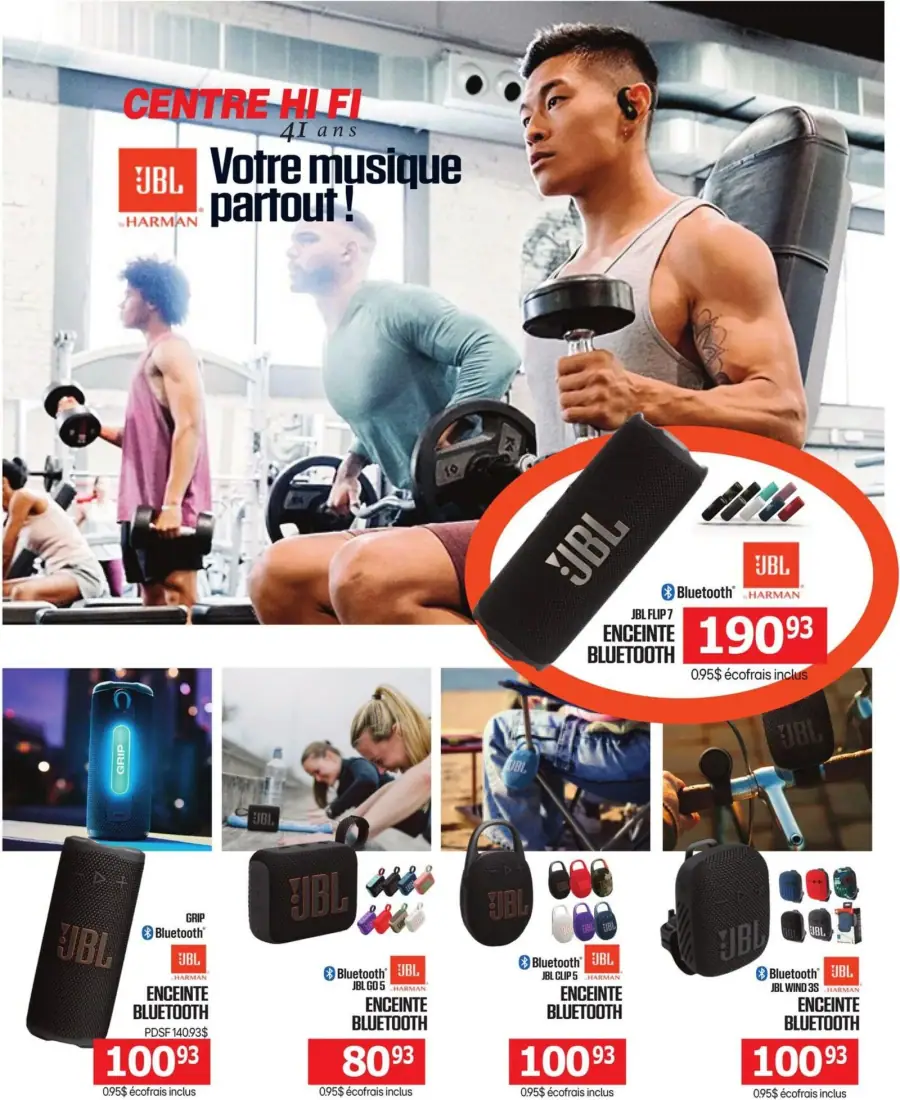 Page 2 du circulaire Centre Hi Fi.