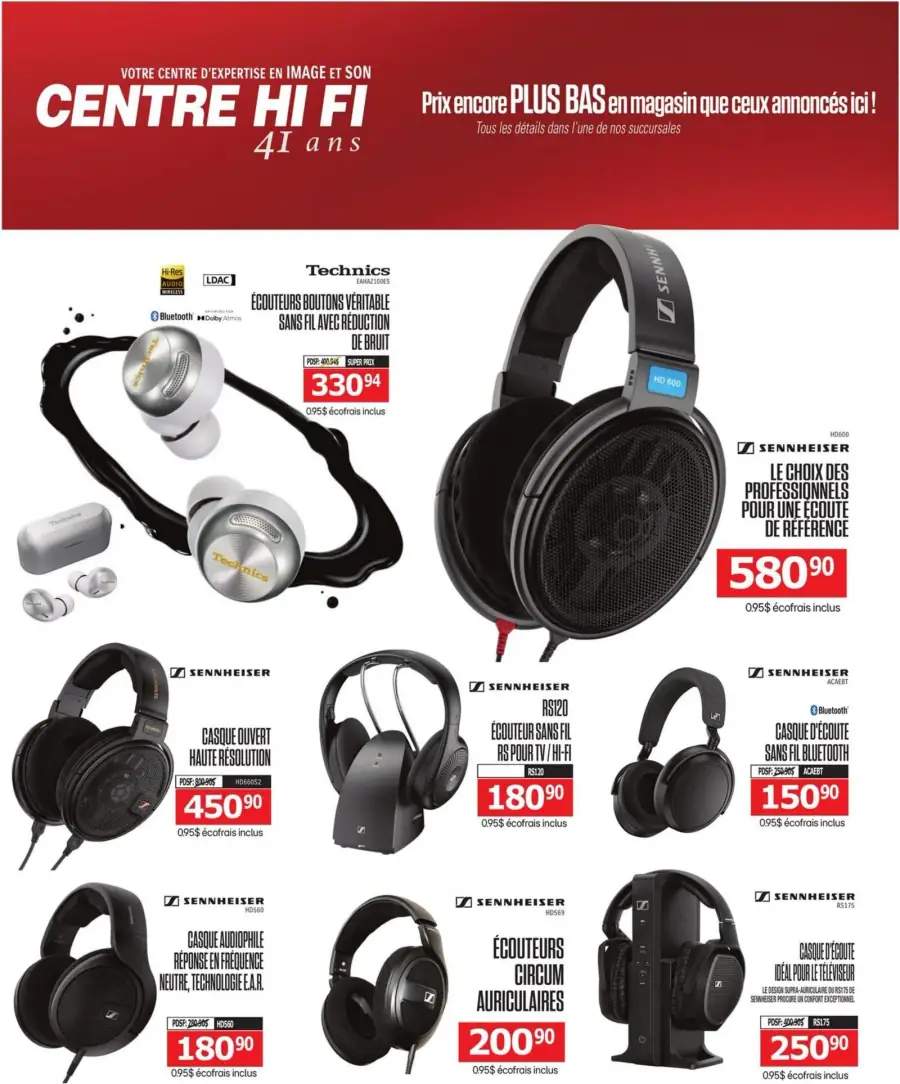 Page 4 du circulaire Centre Hi Fi.