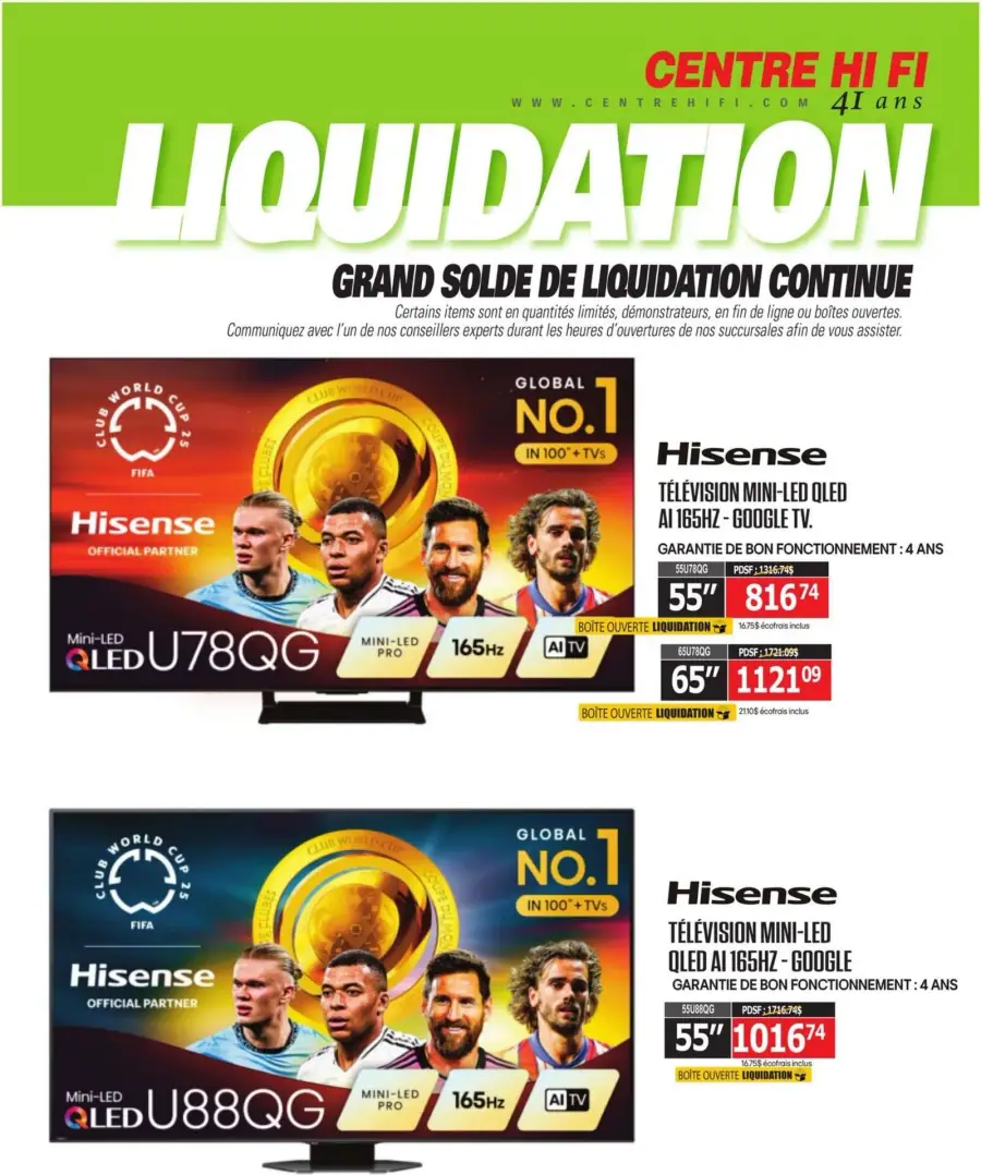 Page 32 du circulaire Centre Hi Fi.