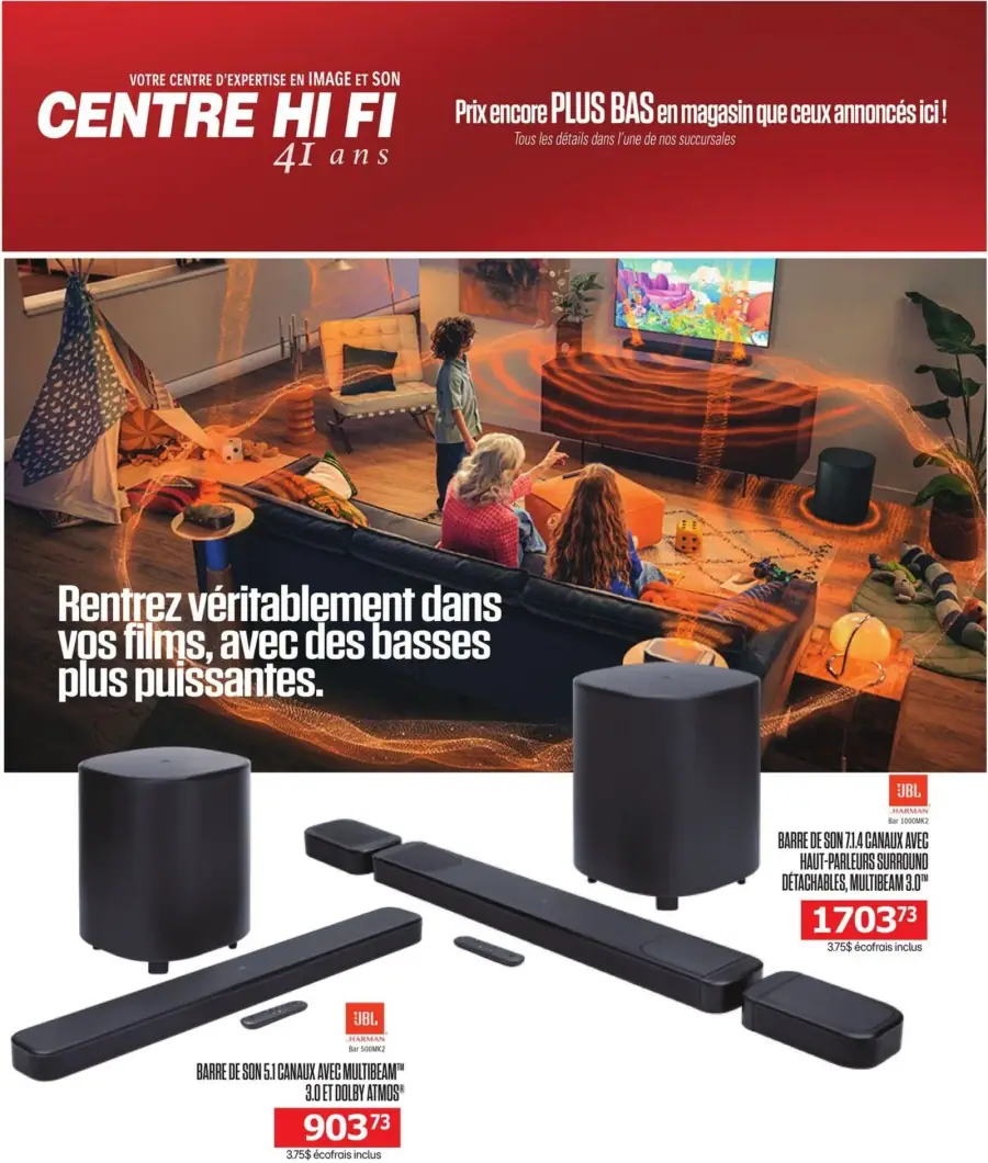 Page 39 du circulaire Centre Hi Fi.