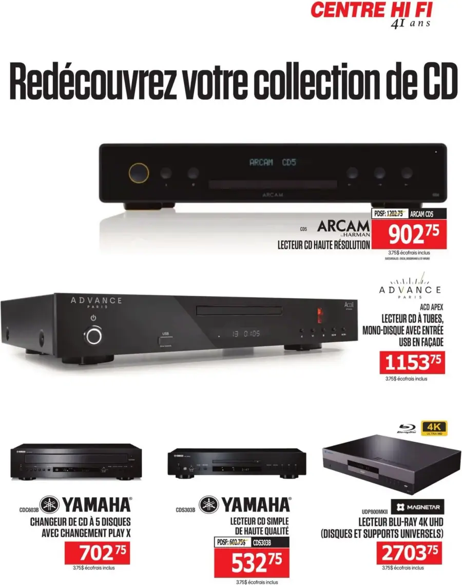 Page 61 du circulaire Centre Hi Fi.