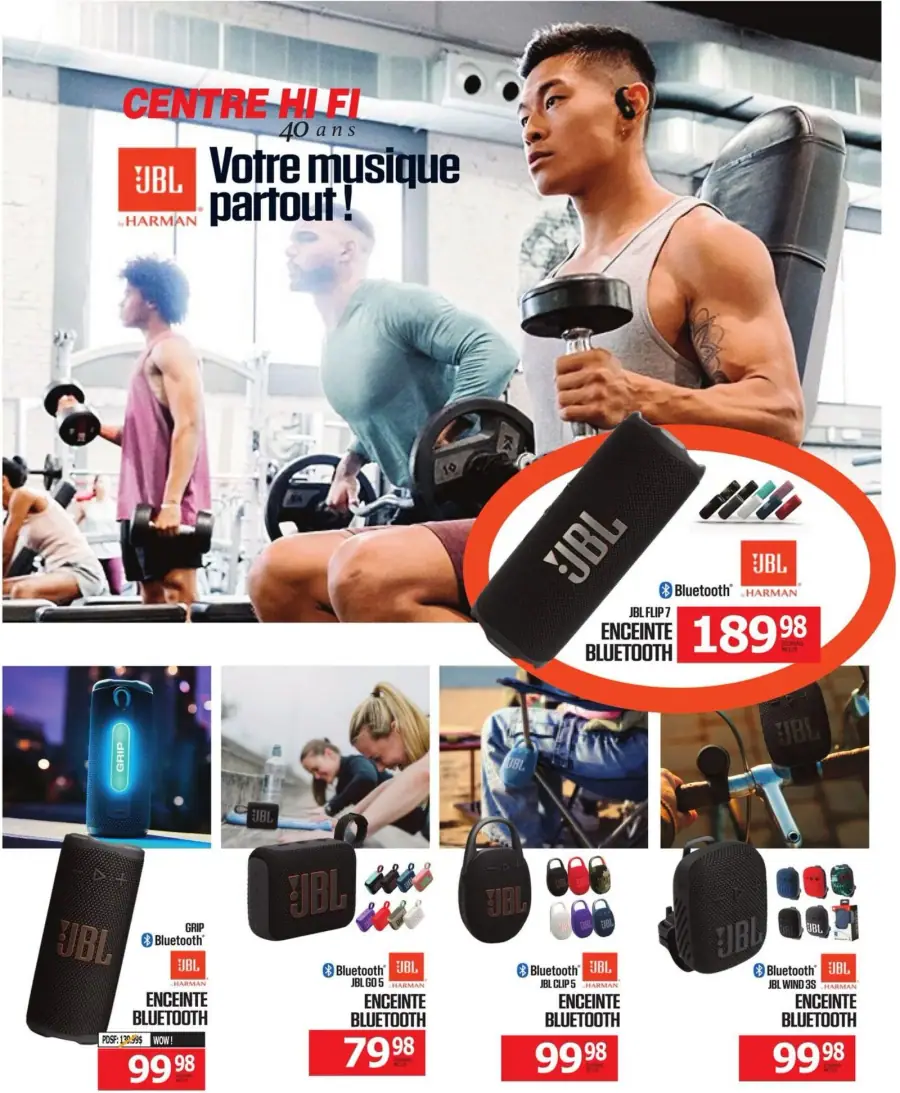Page 2 du circulaire Centre Hi Fi.