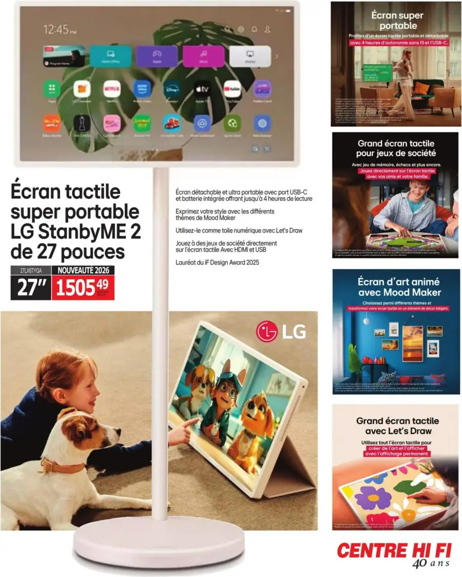 Page 5 du circulaire Centre Hi Fi.