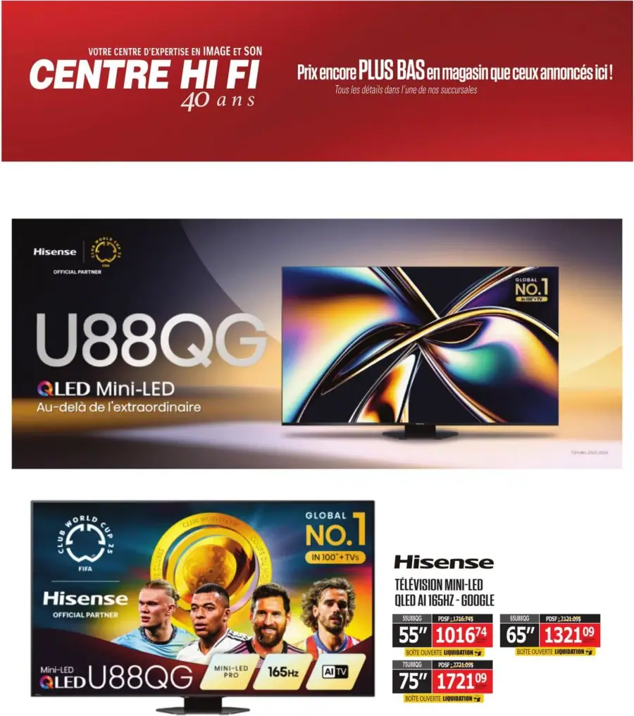 Page 39 du circulaire Centre Hi Fi.
