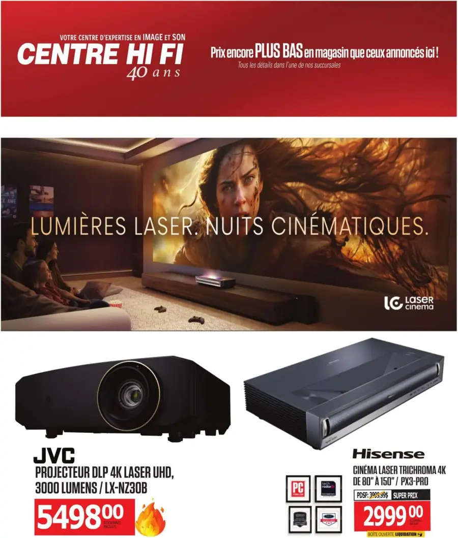 Page 40 du circulaire Centre Hi Fi.