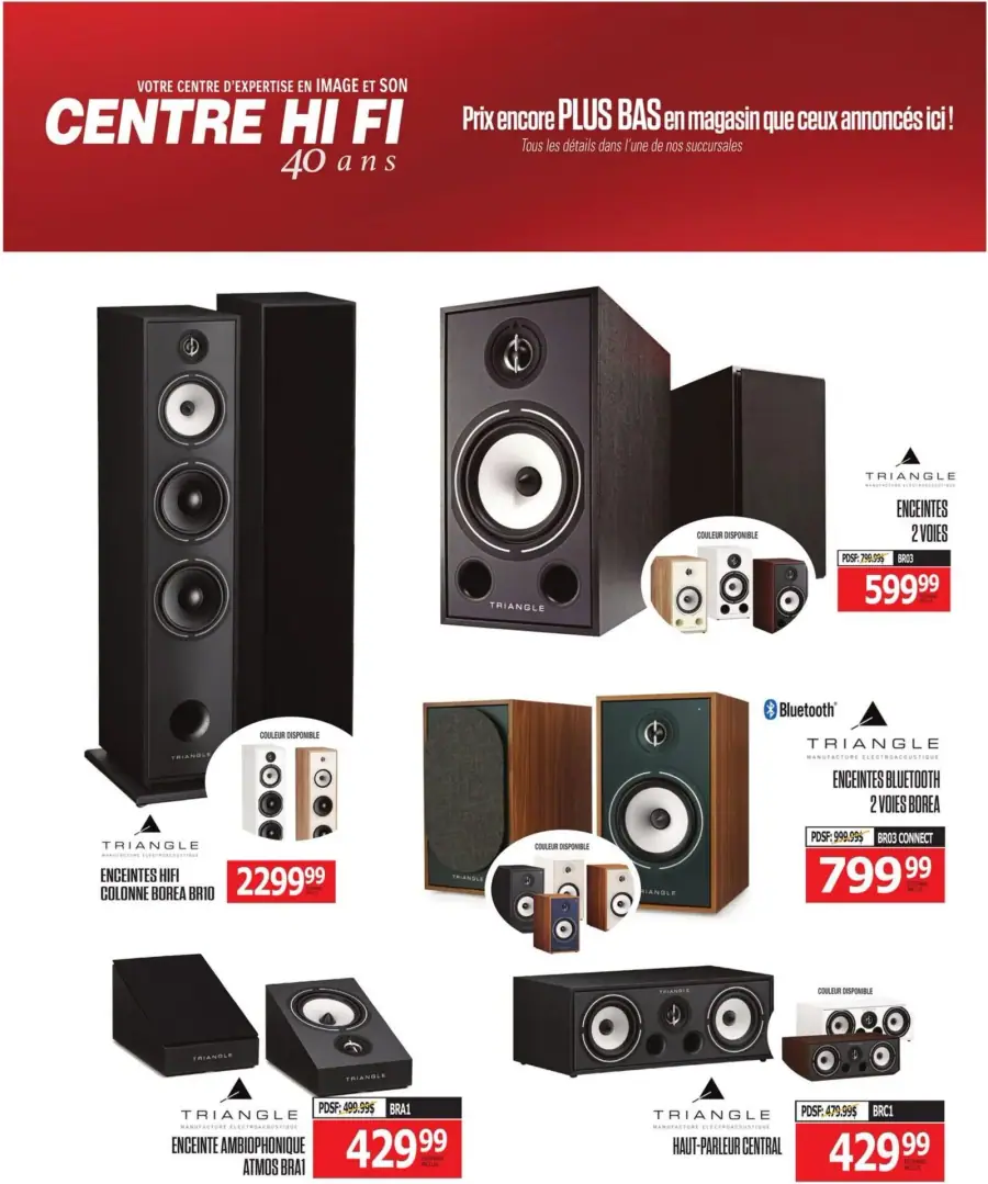 Page 71 du circulaire Centre Hi Fi.