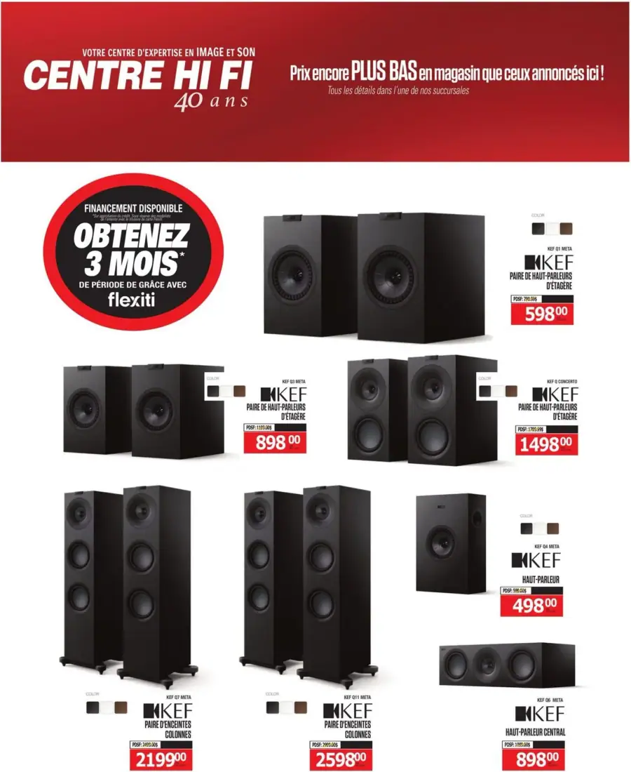 Page 85 du circulaire Centre Hi Fi.