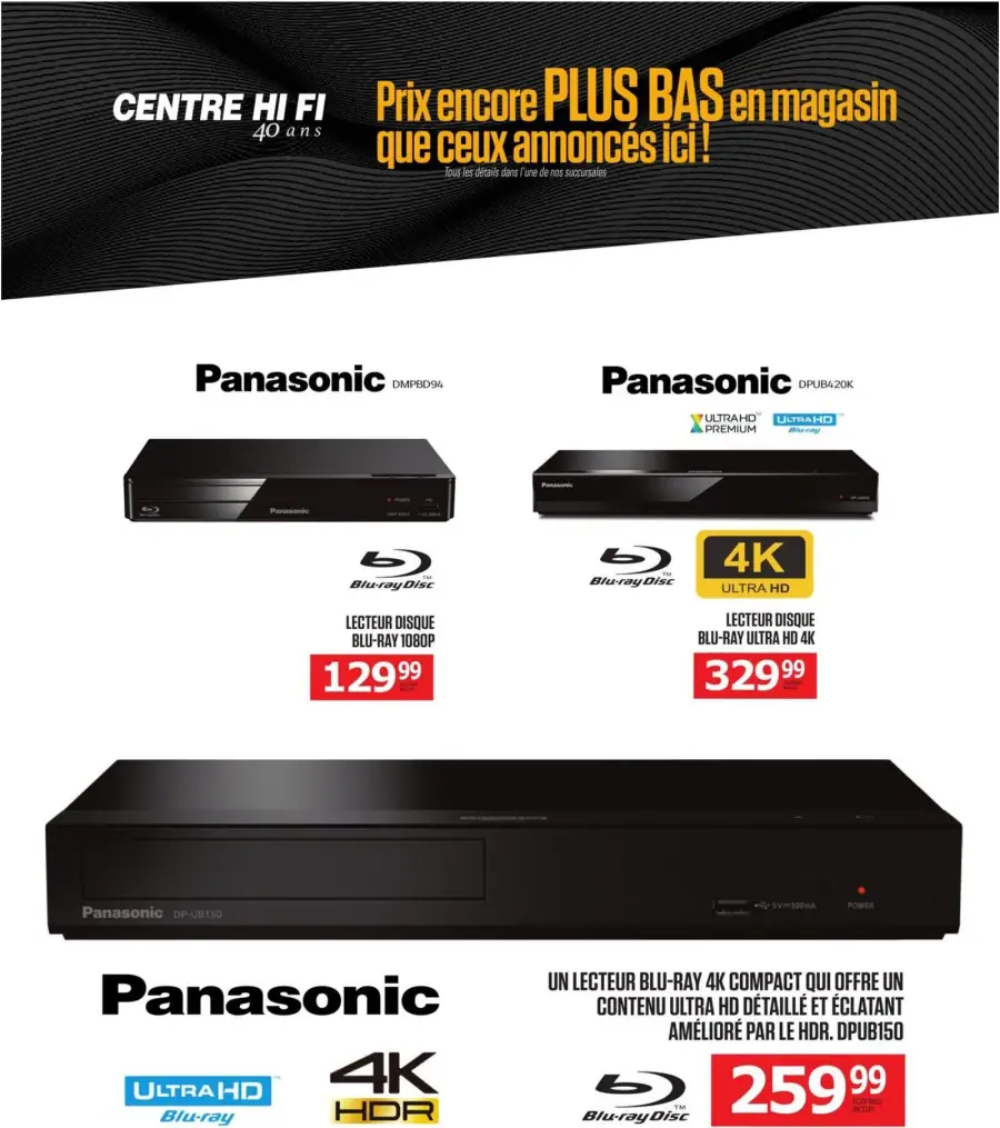 Page 87 du circulaire Centre Hi Fi.