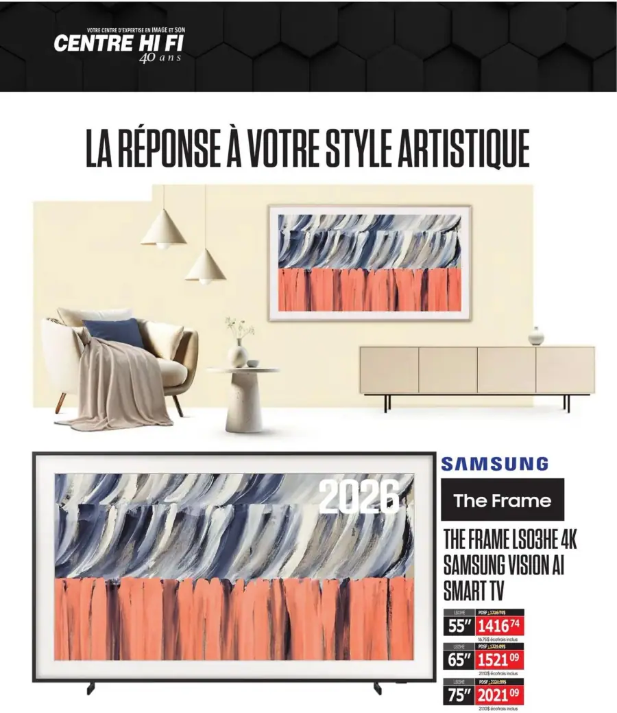 Page 5 du circulaire Centre Hi Fi.