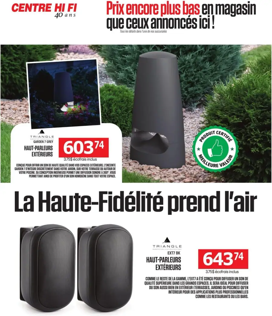 Page 21 du circulaire Centre Hi Fi.