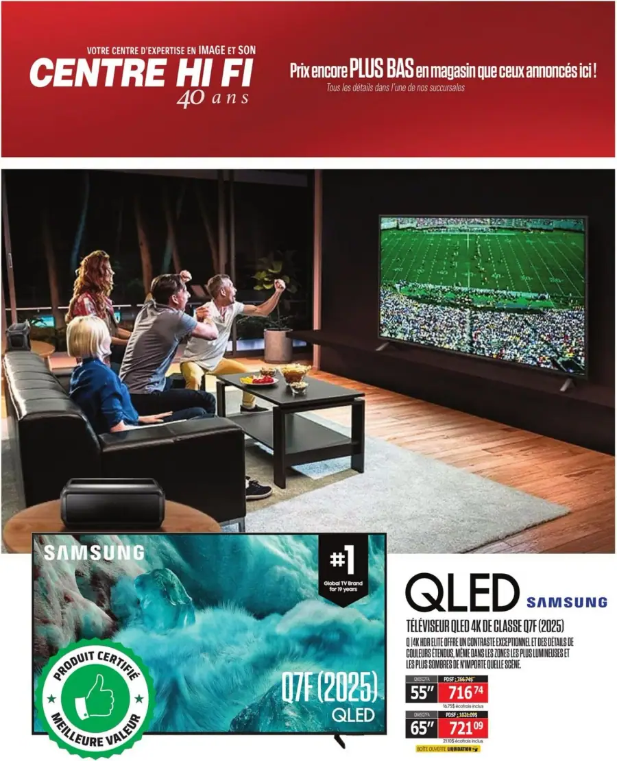 Page 35 du circulaire Centre Hi Fi.