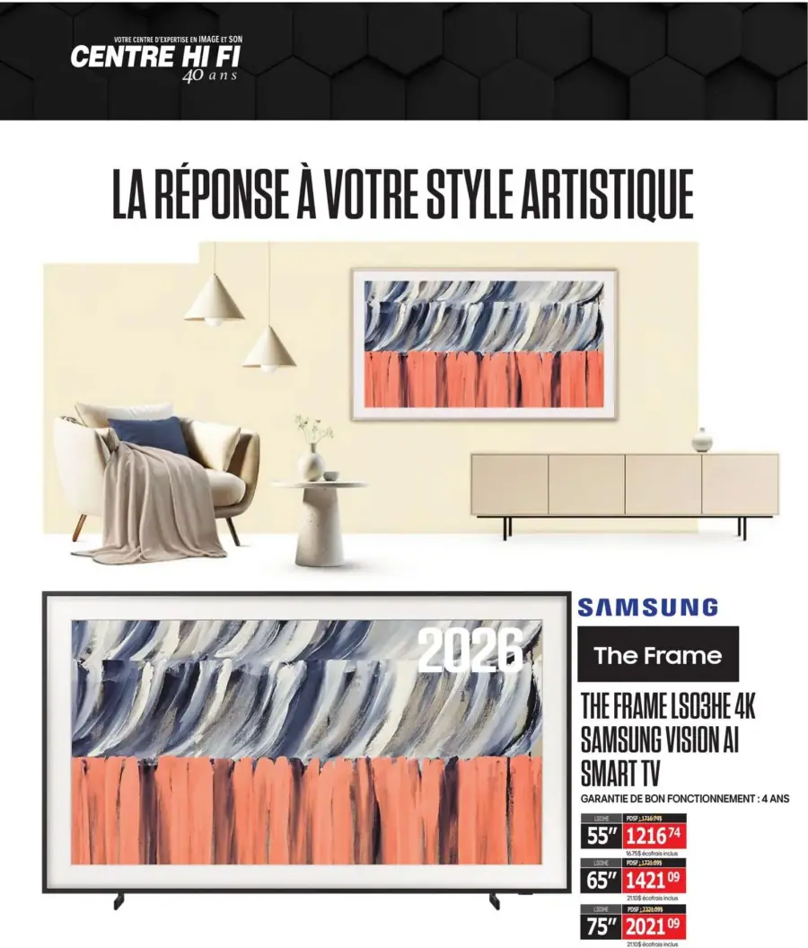 Page 6 du circulaire Centre Hi Fi.