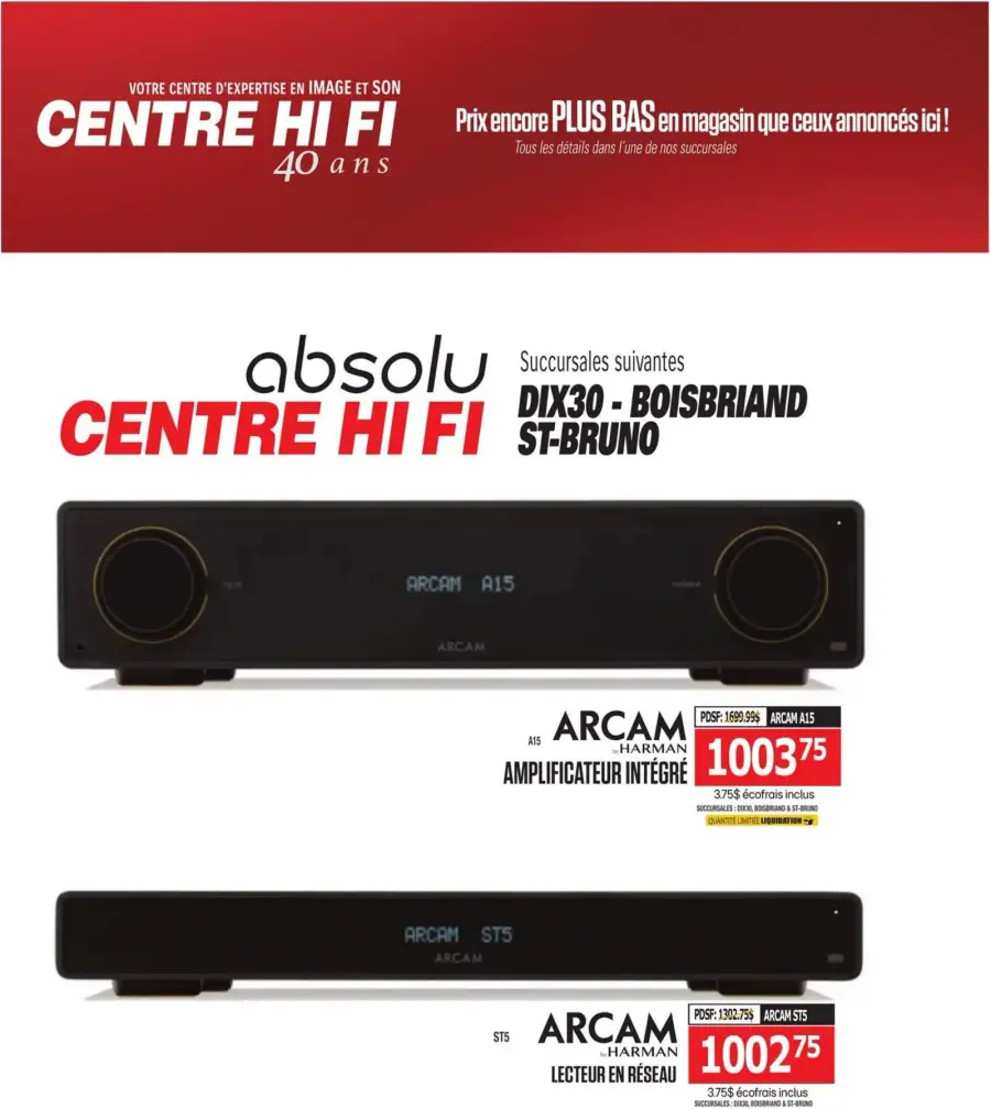 Page 57 du circulaire Centre Hi Fi.