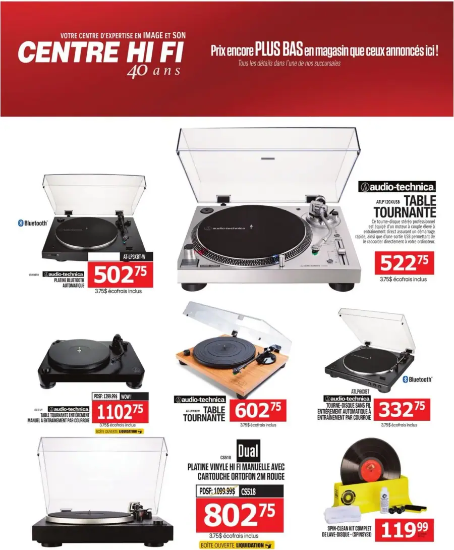 Page 63 du circulaire Centre Hi Fi.