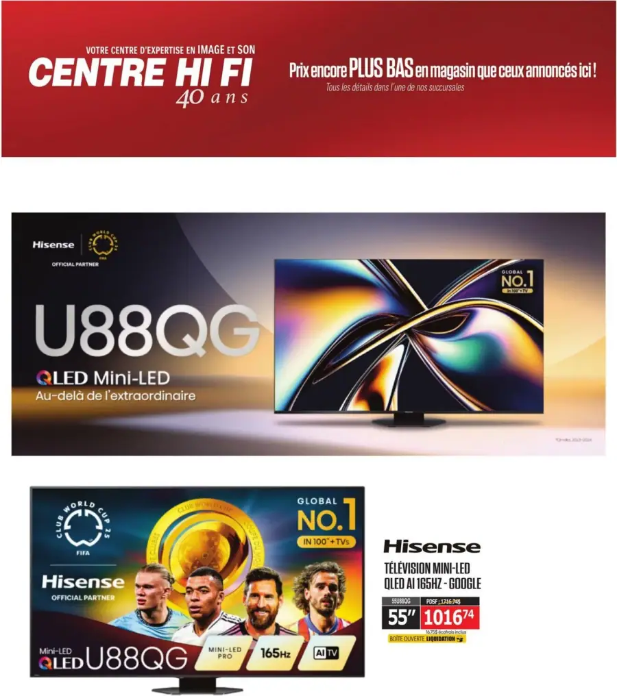 Page 42 du circulaire Centre Hi Fi.
