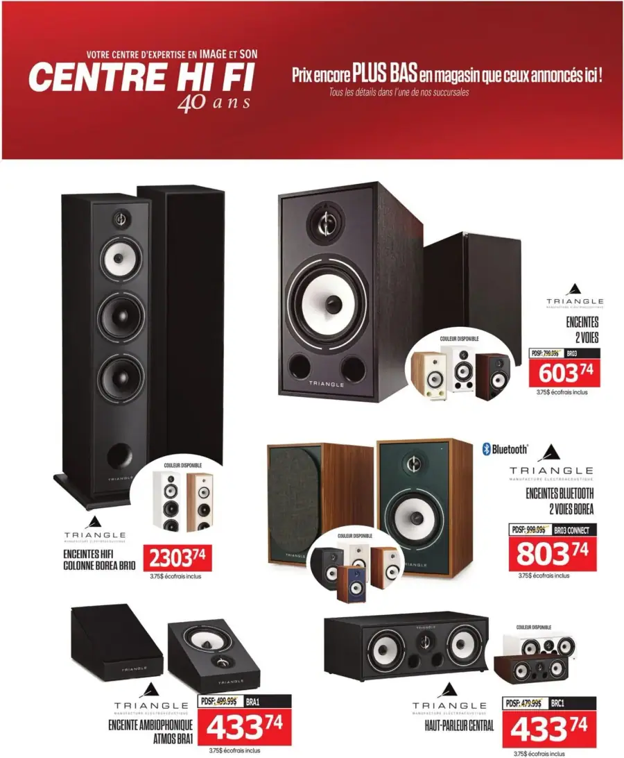 Page 74 du circulaire Centre Hi Fi.