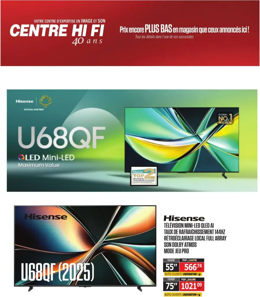 Page 35 du circulaire Centre Hi Fi.