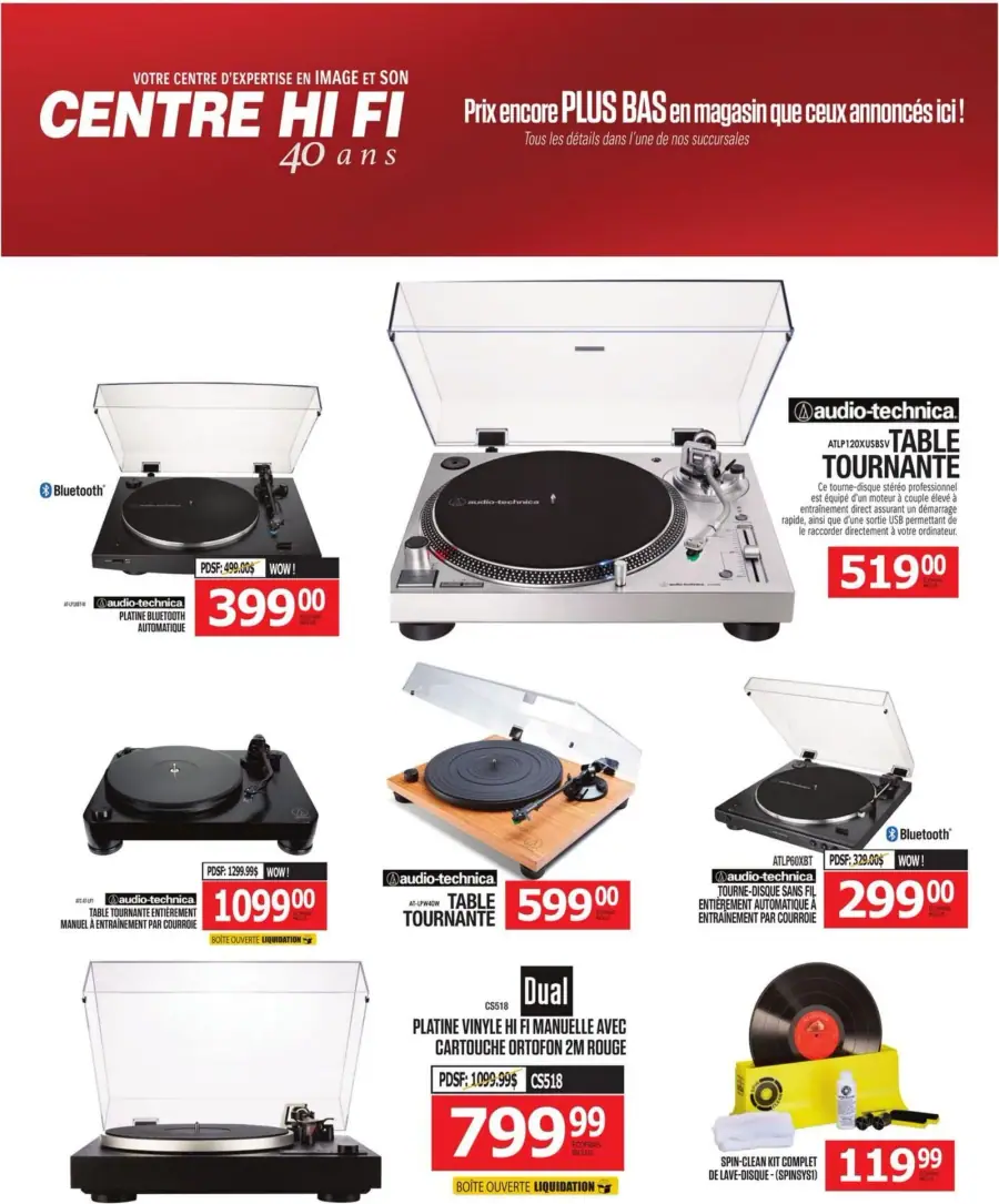 Page 60 du circulaire Centre Hi Fi.