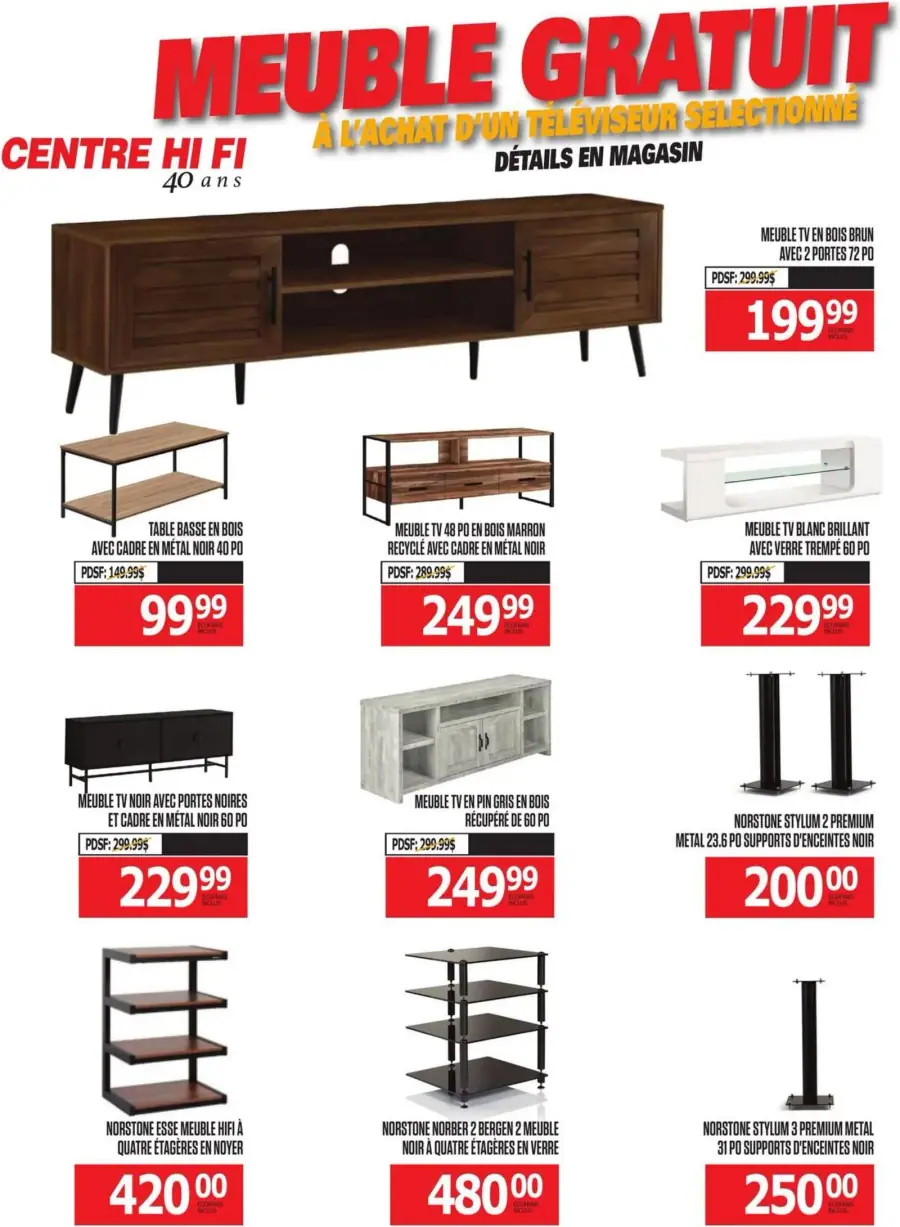 Page 86 du circulaire Centre Hi Fi.
