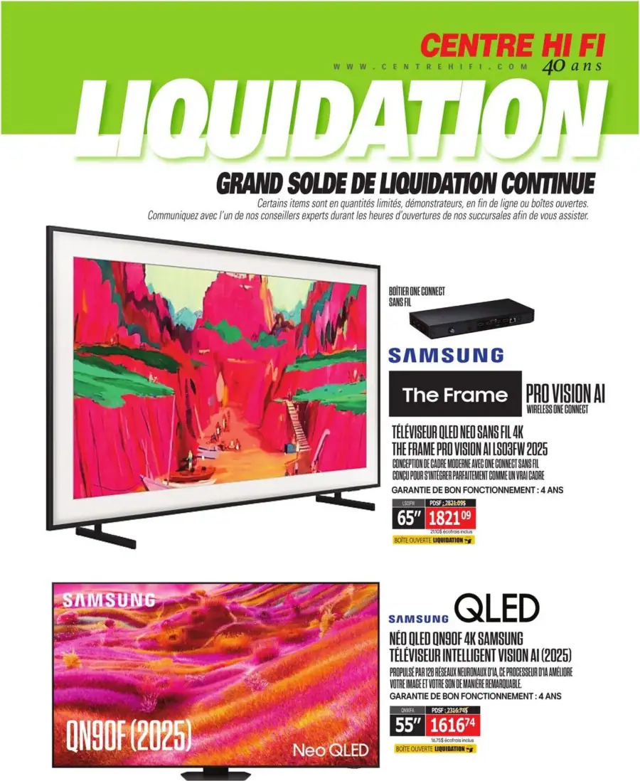 Page 35 du circulaire Centre Hi Fi.