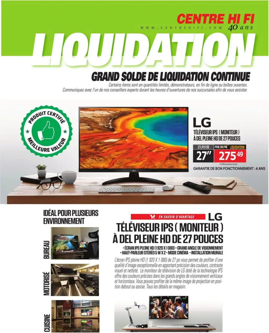 Page 39 du circulaire Centre Hi Fi.