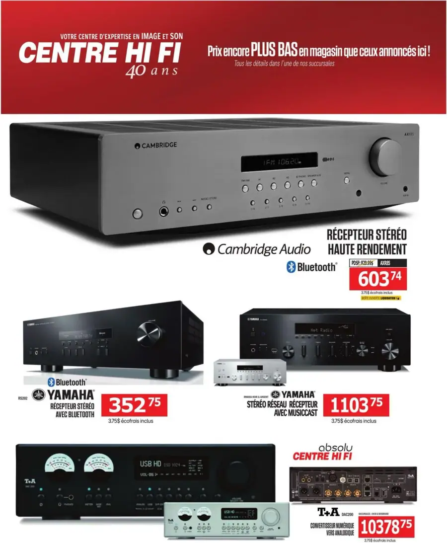 Page 59 du circulaire Centre Hi Fi.