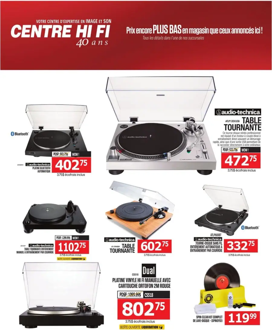 Page 63 du circulaire Centre Hi Fi.