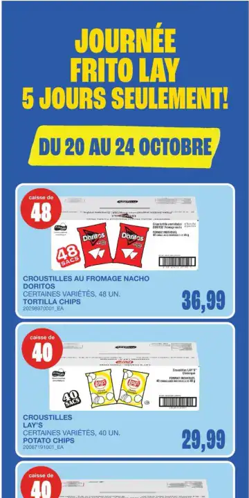 Aperçu de la Circulaire Club Entrepôt du 22 octobre au 11 novembre 2026