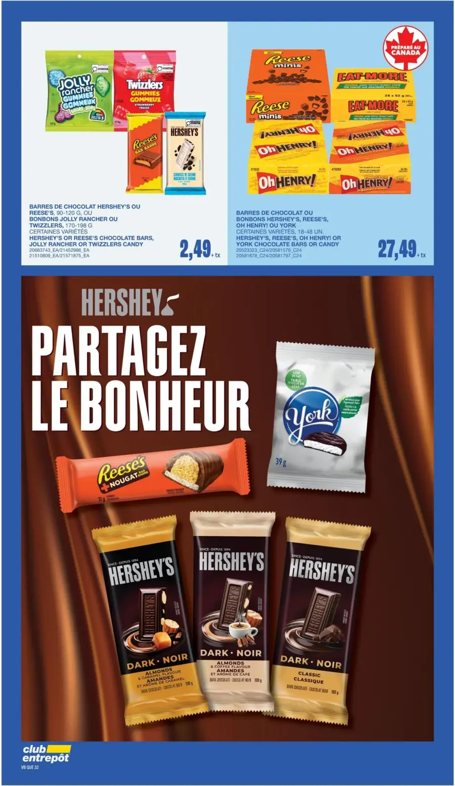 Page 38 du circulaire Club Entrepôt.