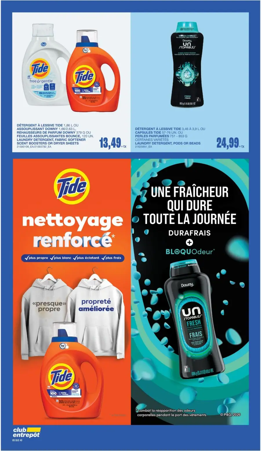 Page 55 du circulaire Club Entrepôt.