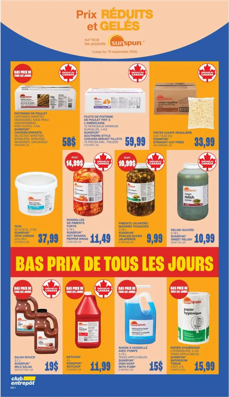 Page 6 du circulaire Club Entrepôt.